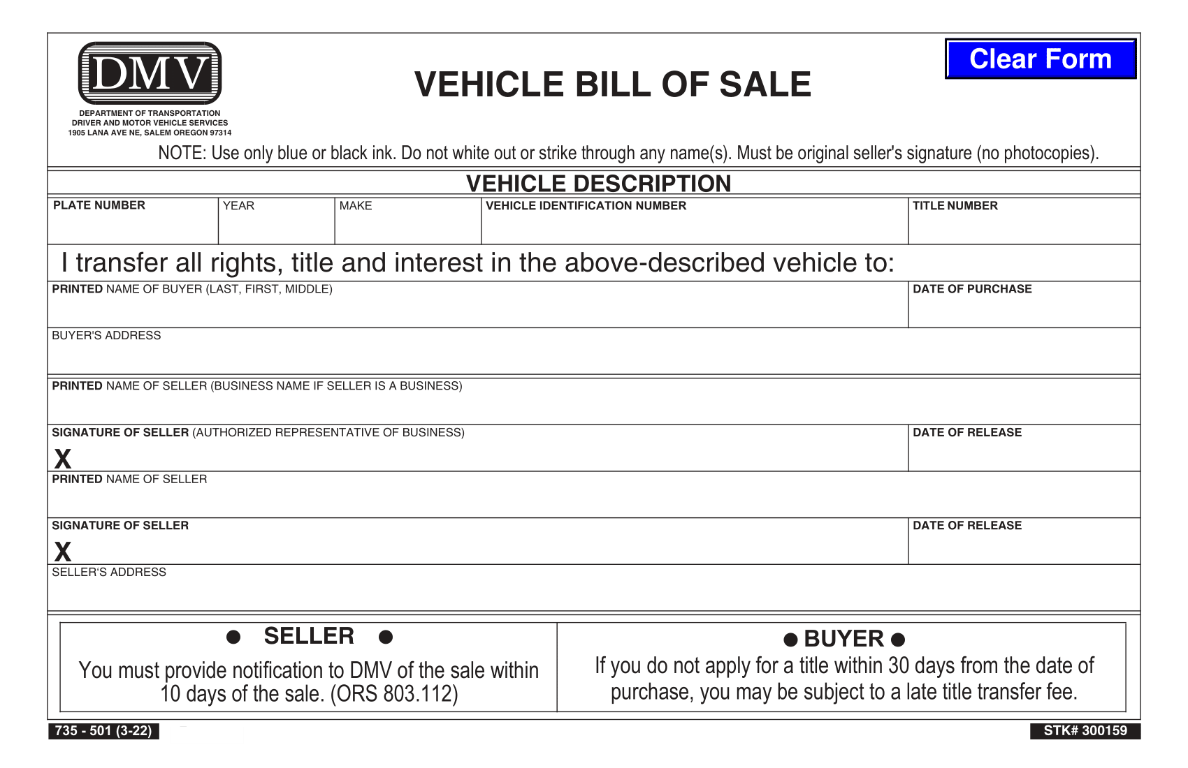 oregon-bill-of-sale