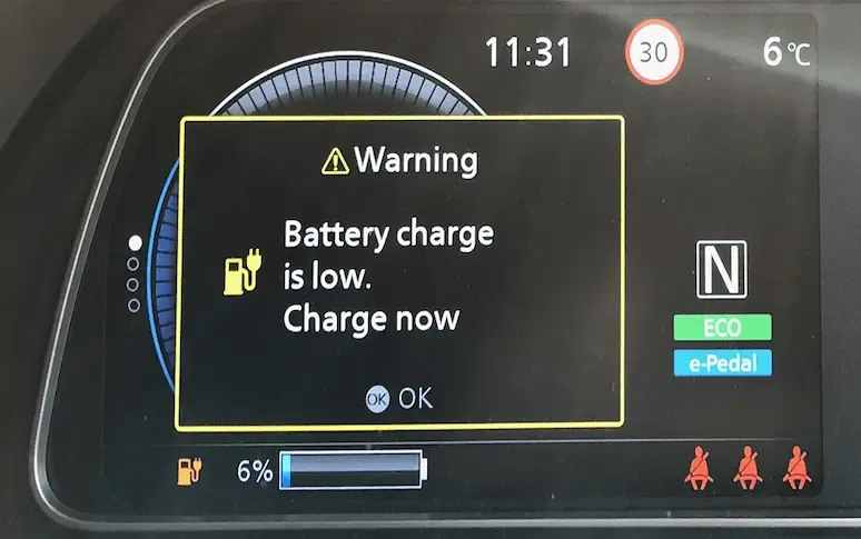 2. Letting the Battery Run Too Low