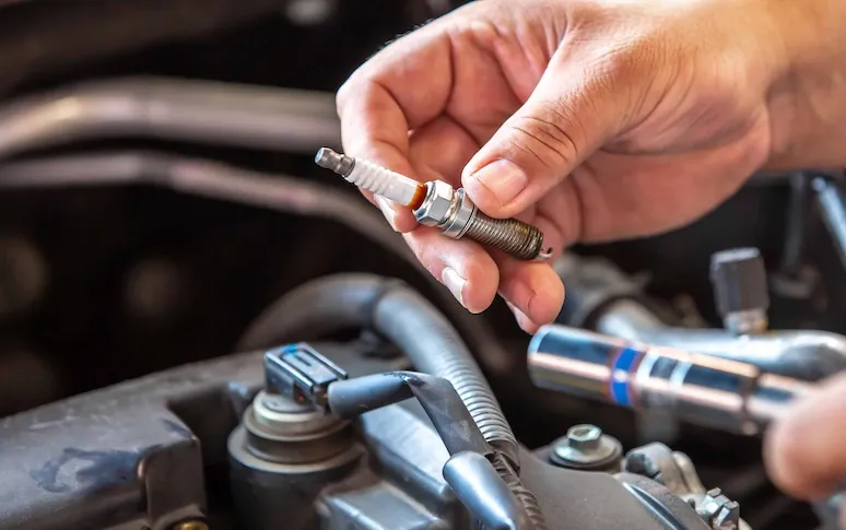 2. Replace Worn Spark Plugs