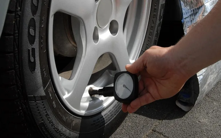 7. Maintain Correct Tire Pressure