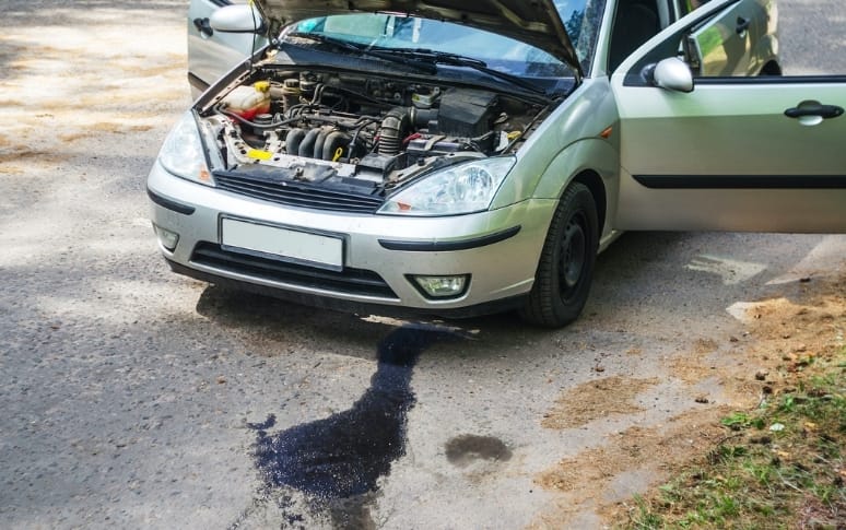 5. Leaks Under the Car