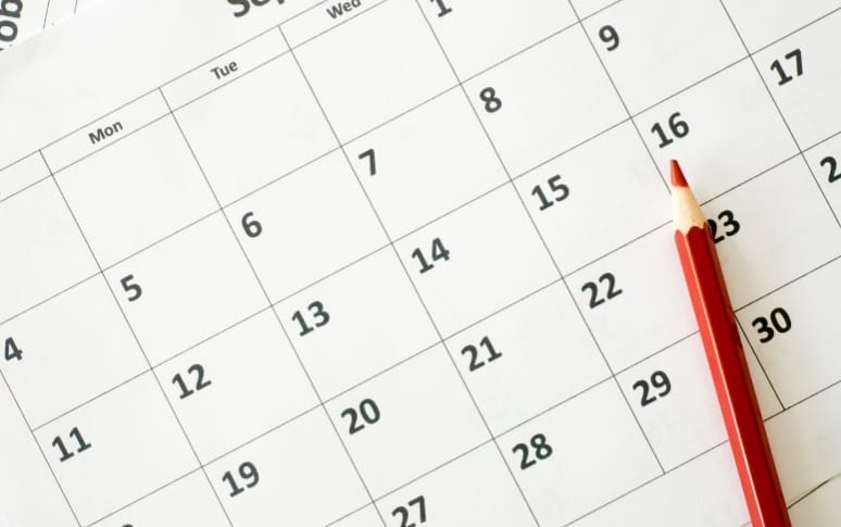 2. Lock Down Your Dates