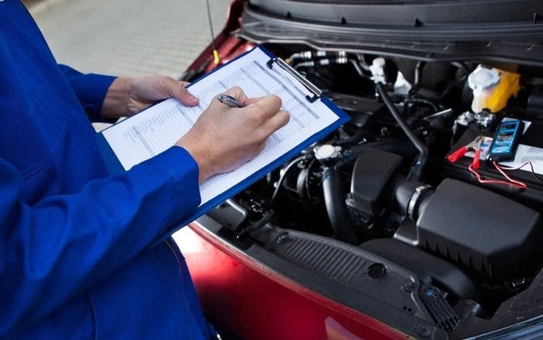 5. Check the Vehicle's History