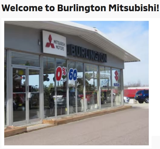 Burlington Mitsubishi