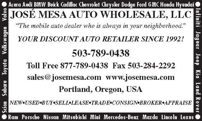 Jose Mesa Auto Wholesale, LLC