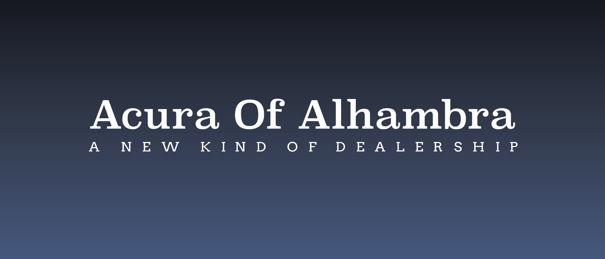 Acura of Alhambra