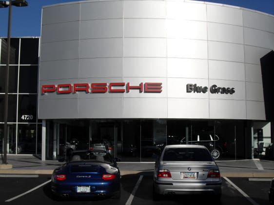 Blue Grass Porsche