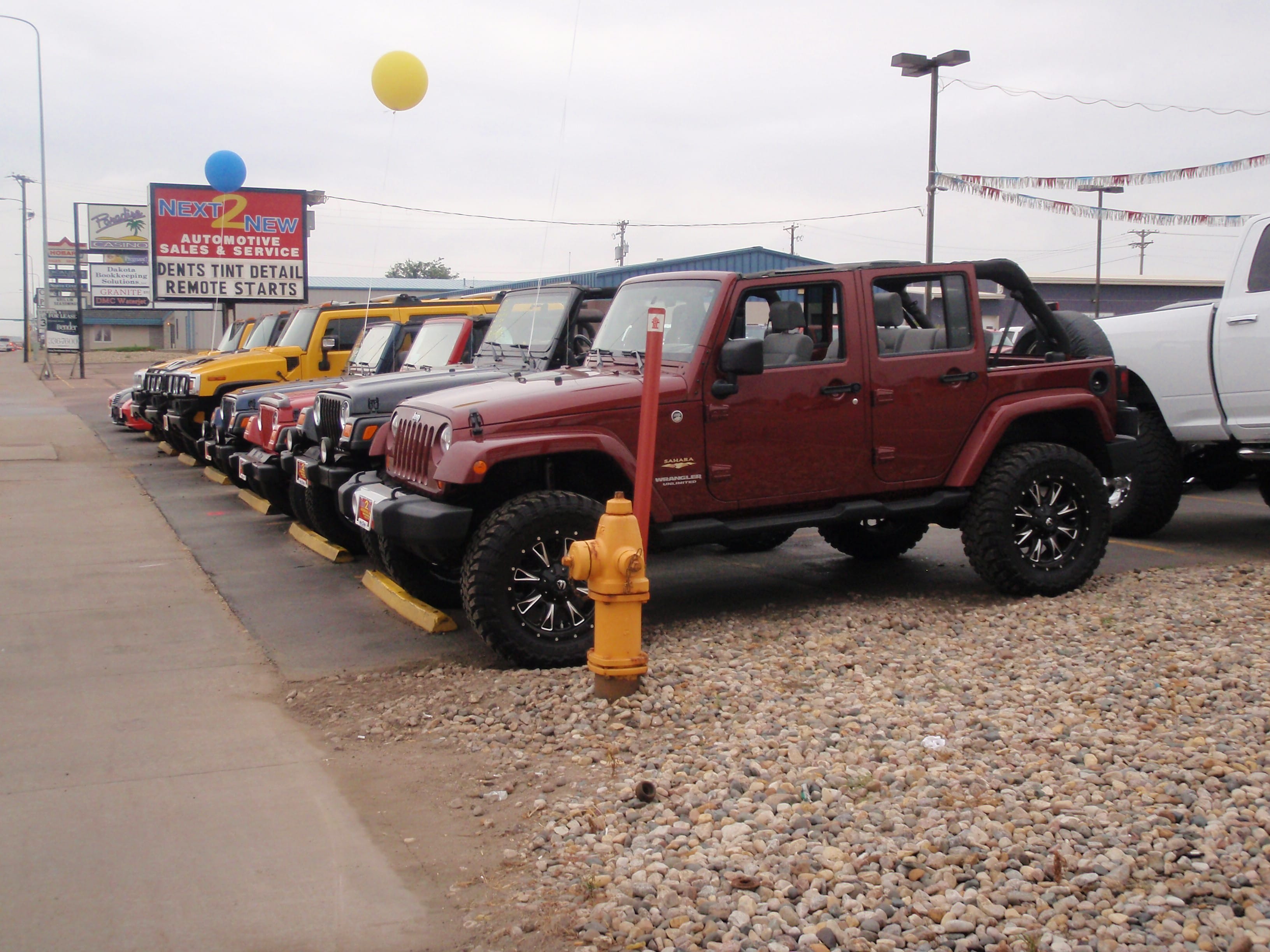 Next 2 New Auto Sales