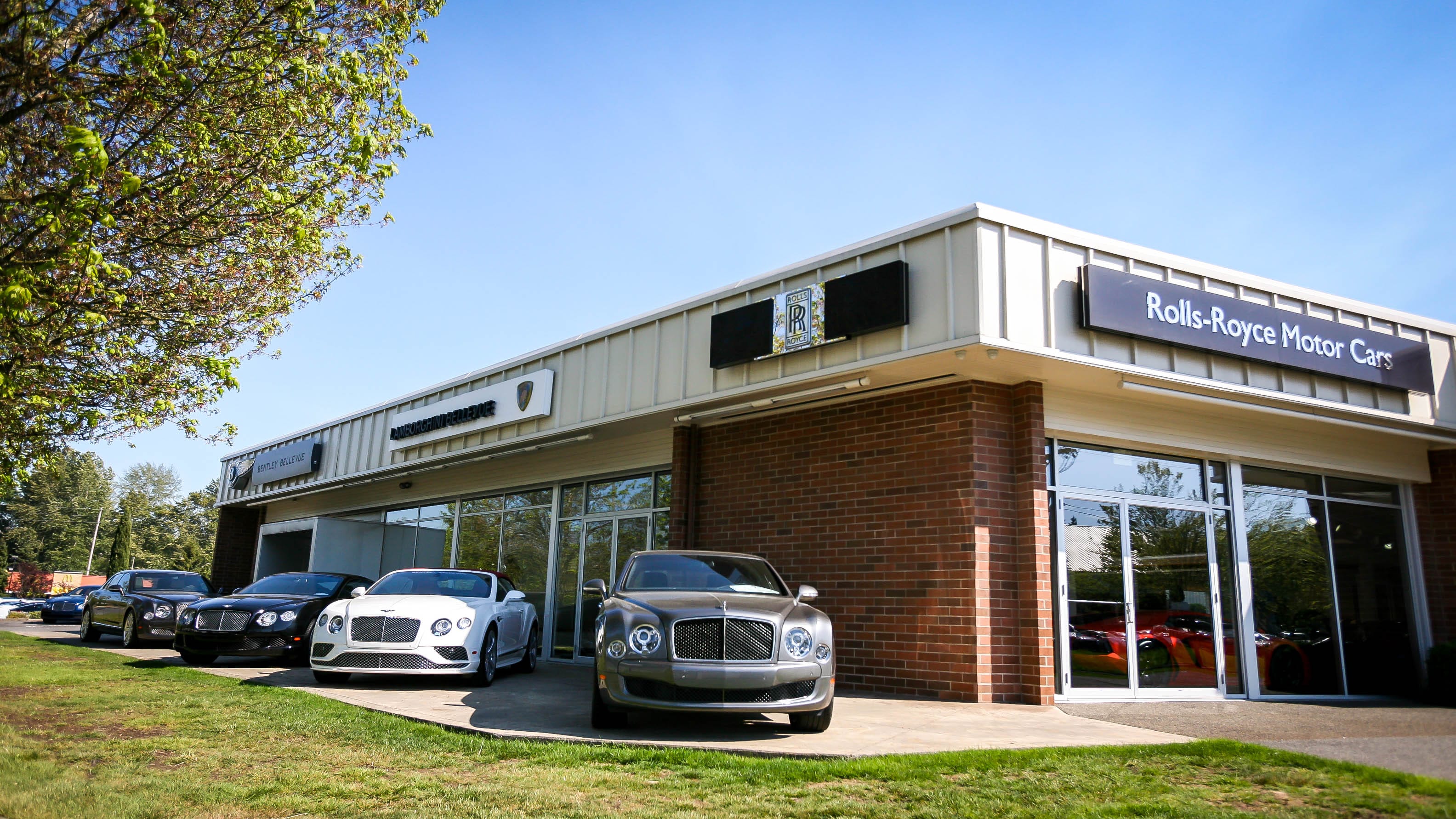 Bentley Lamborghini McLaren Rolls-Royce Seattle