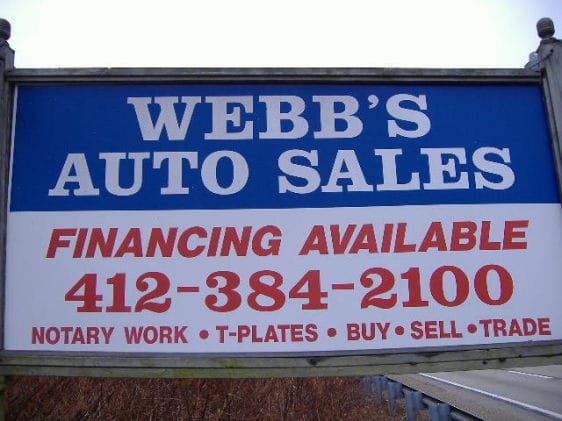 Webb's Auto Sales