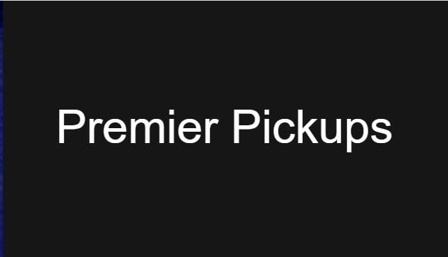 Premier Pickups