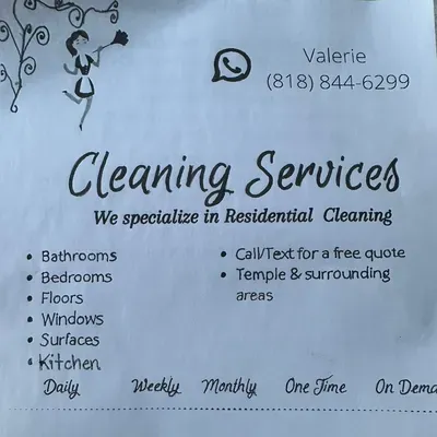Valerie’s Cleaning Services