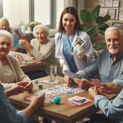 senior housing an care  community center
