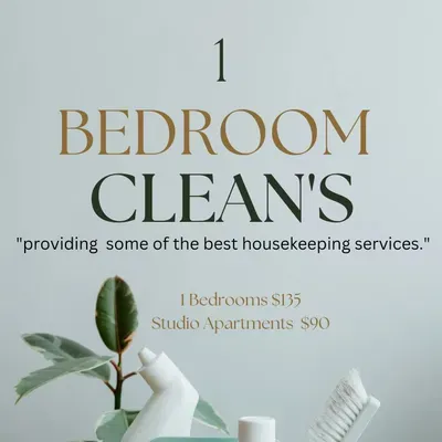 1 Bedroom Cleans