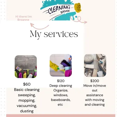 Breanne’s  cleaning services