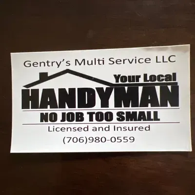 Gentry's Multi Service Your Local Handyman
