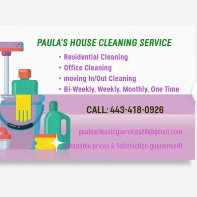 Paula’s cleaning service