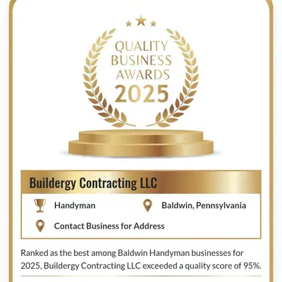 Buildergy Contracting/ Maintenence