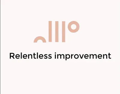 Relentless improvement