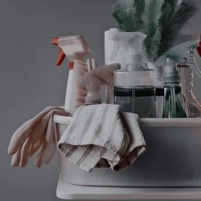 Angelina cleaning