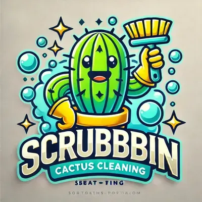 Scrubbing Cactus Cleaning