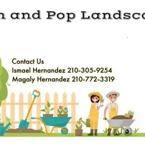 Mom and pop landscape