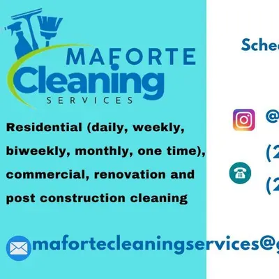 Maforte cleaning services