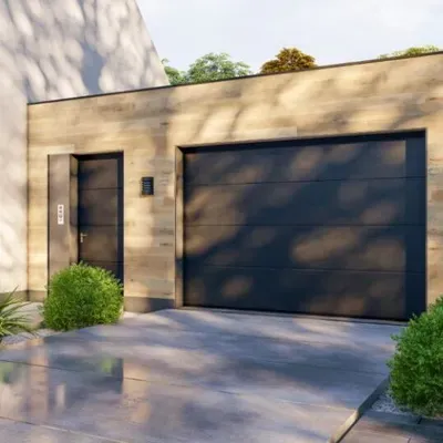 Top garage door