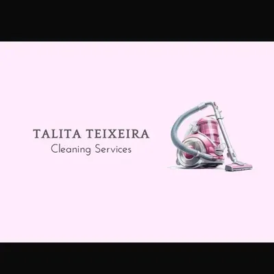 Talita Teixeira cleaning