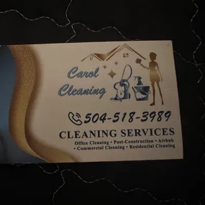 Carol cleaning