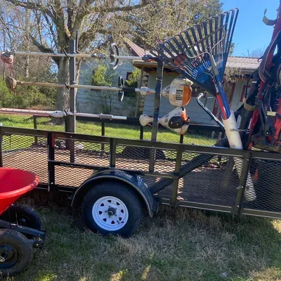 Hubbard’s landscaping lawn
