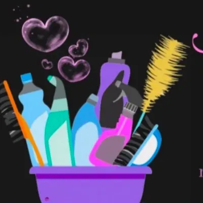 Noradical cleaning and organizing