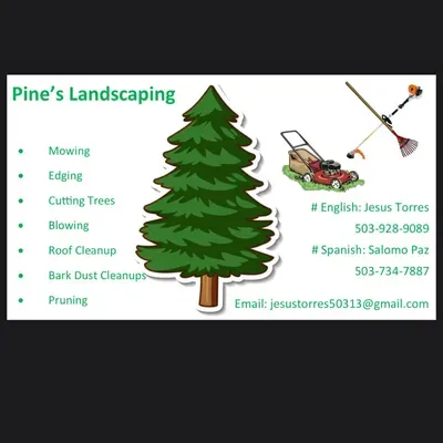 Pines landscaping