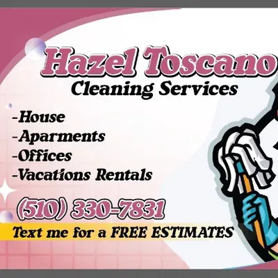 Hazel Toscano house cleaning service