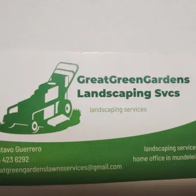 Great green gardens landscaping svcs