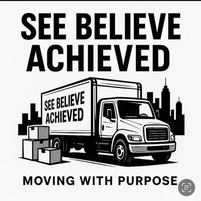 SEE BELIEVE ACHIEVE MOVING