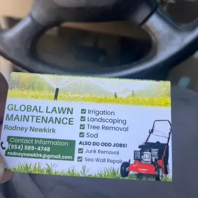 I Global lawn maintenance