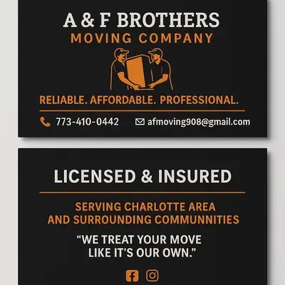 A&F brothers moving company