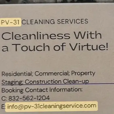 PV-31 Cleaning Services