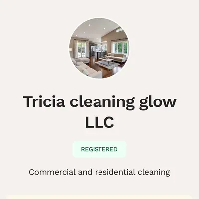 Tricia cleaning glow