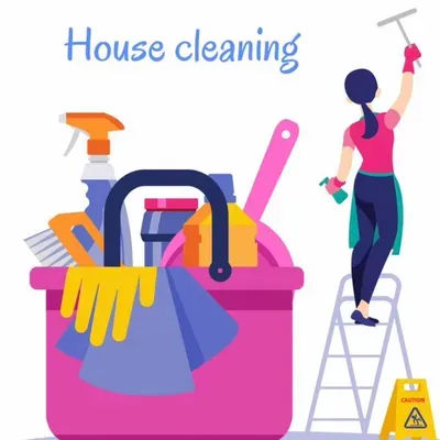 Clean houses flowers