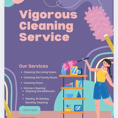 vigorous cleaning