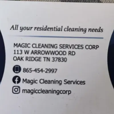Magic cleanning services