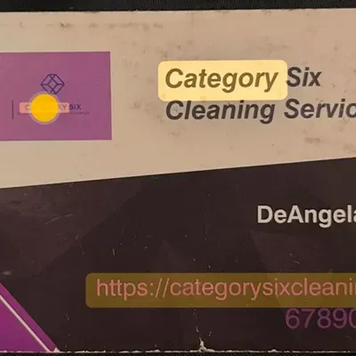 Category Six Cleaning Service