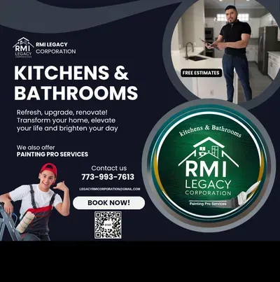 Rmi kitchen and bathrooms pro painters