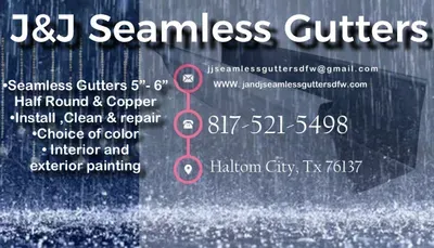 J&J seamless Gutters & Construction