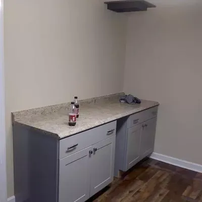Artistic drywall and painting
