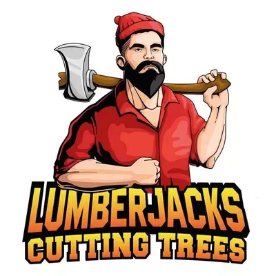 LUMBERJACKS CUTTING TREES