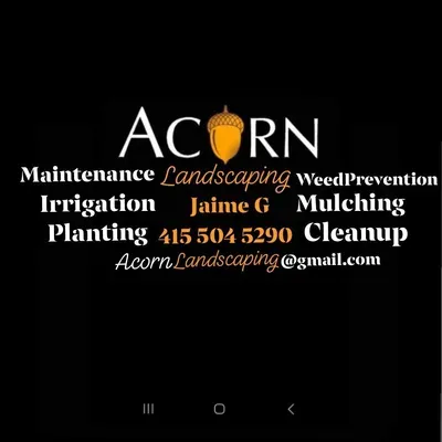 Acorn landscaping