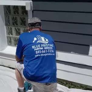 Blue Pristine Painting